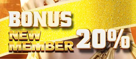 BONUS NEW MEMBER 20% - AGEN5000